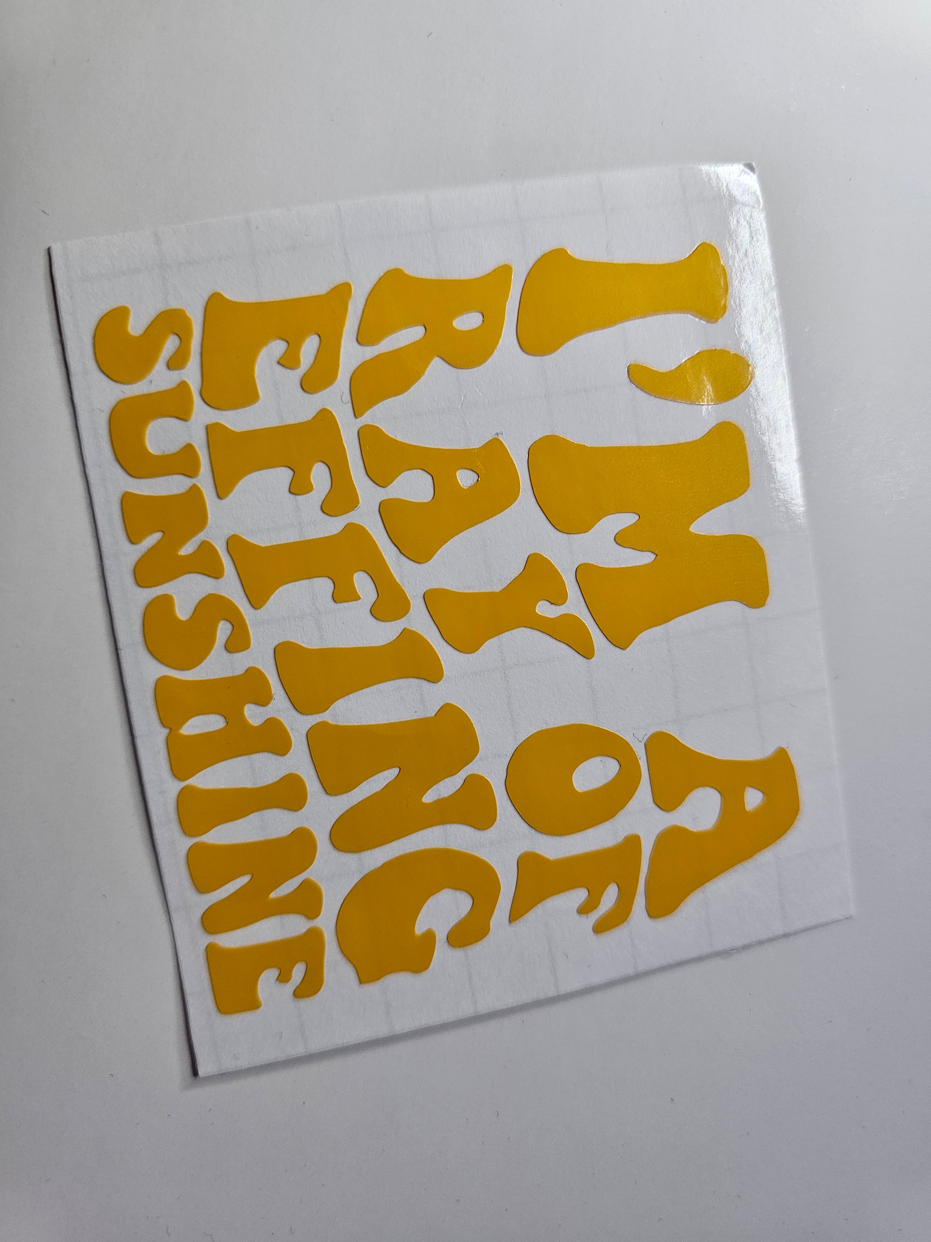 I'm a ray of effing sunshine - car sticker