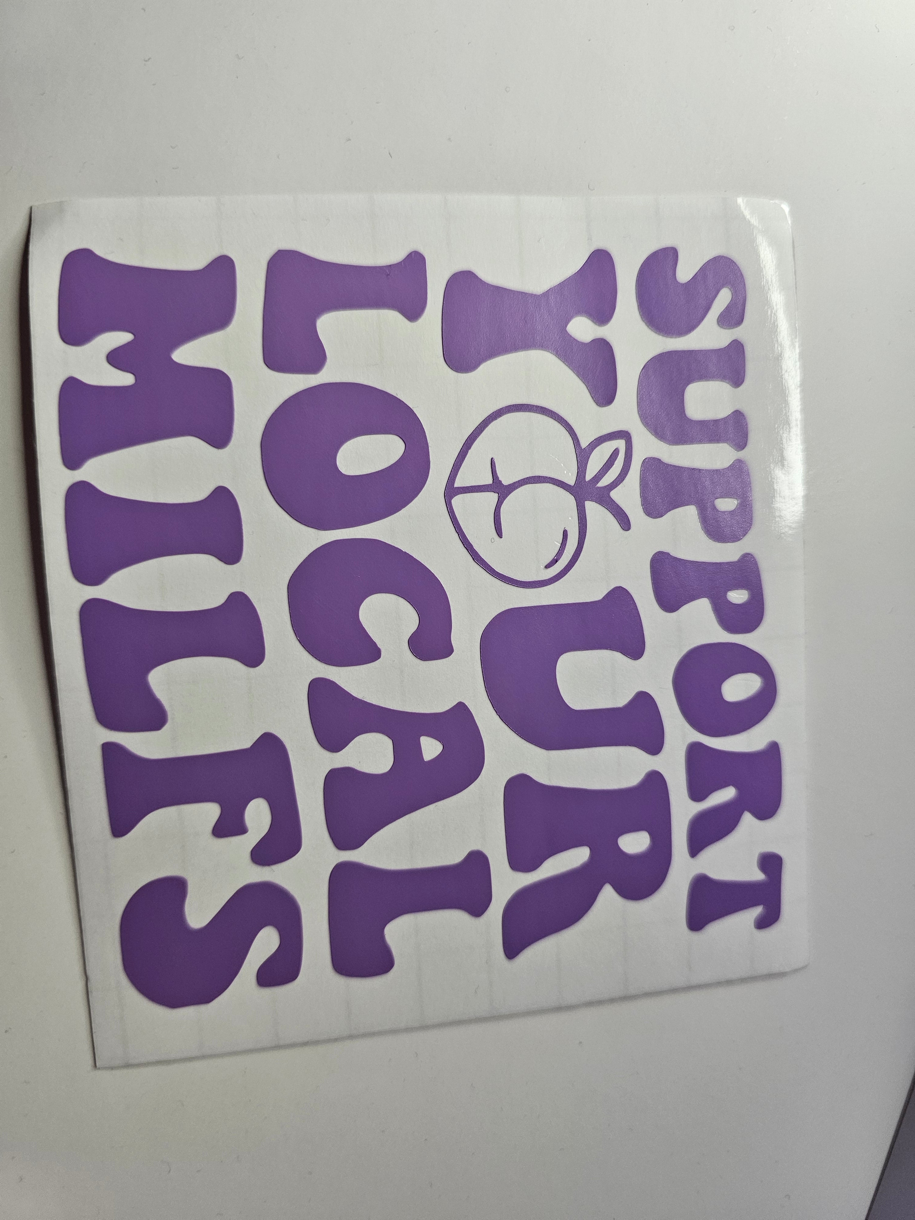 support your local milfs - car sticker